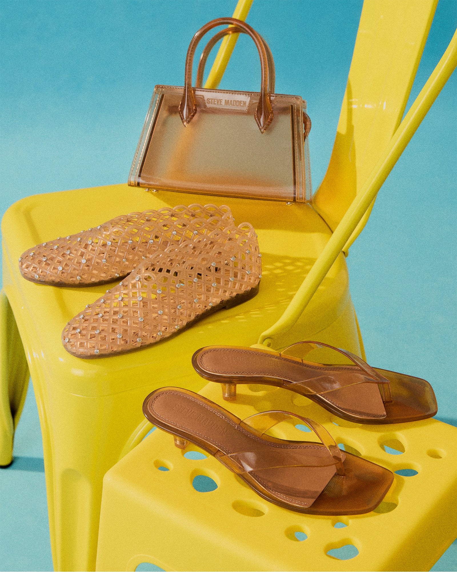 PEACH JELLY BAG TAN - Image 7