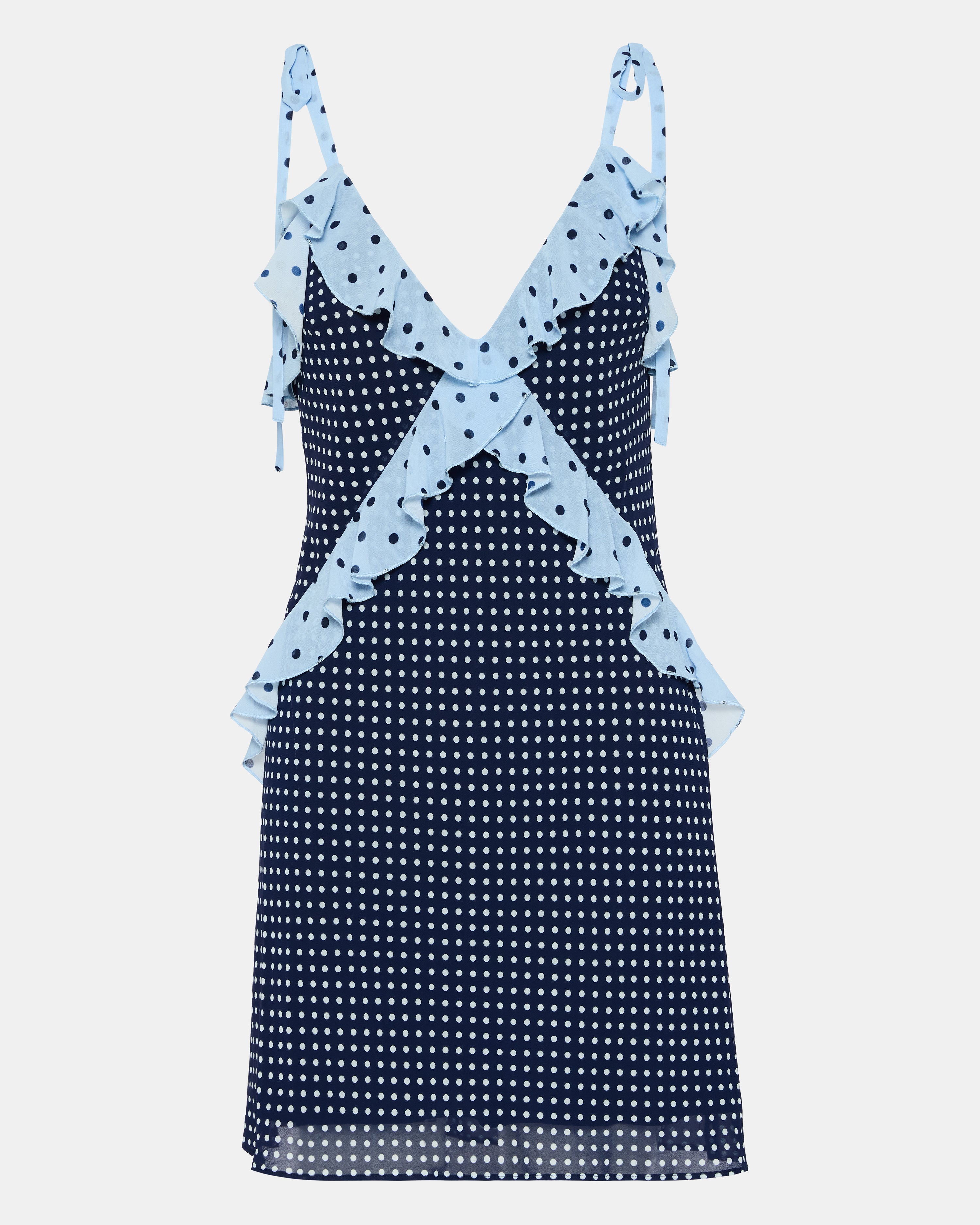 ADALINA MINI DRESS VINTAGE NAVY - Image 6