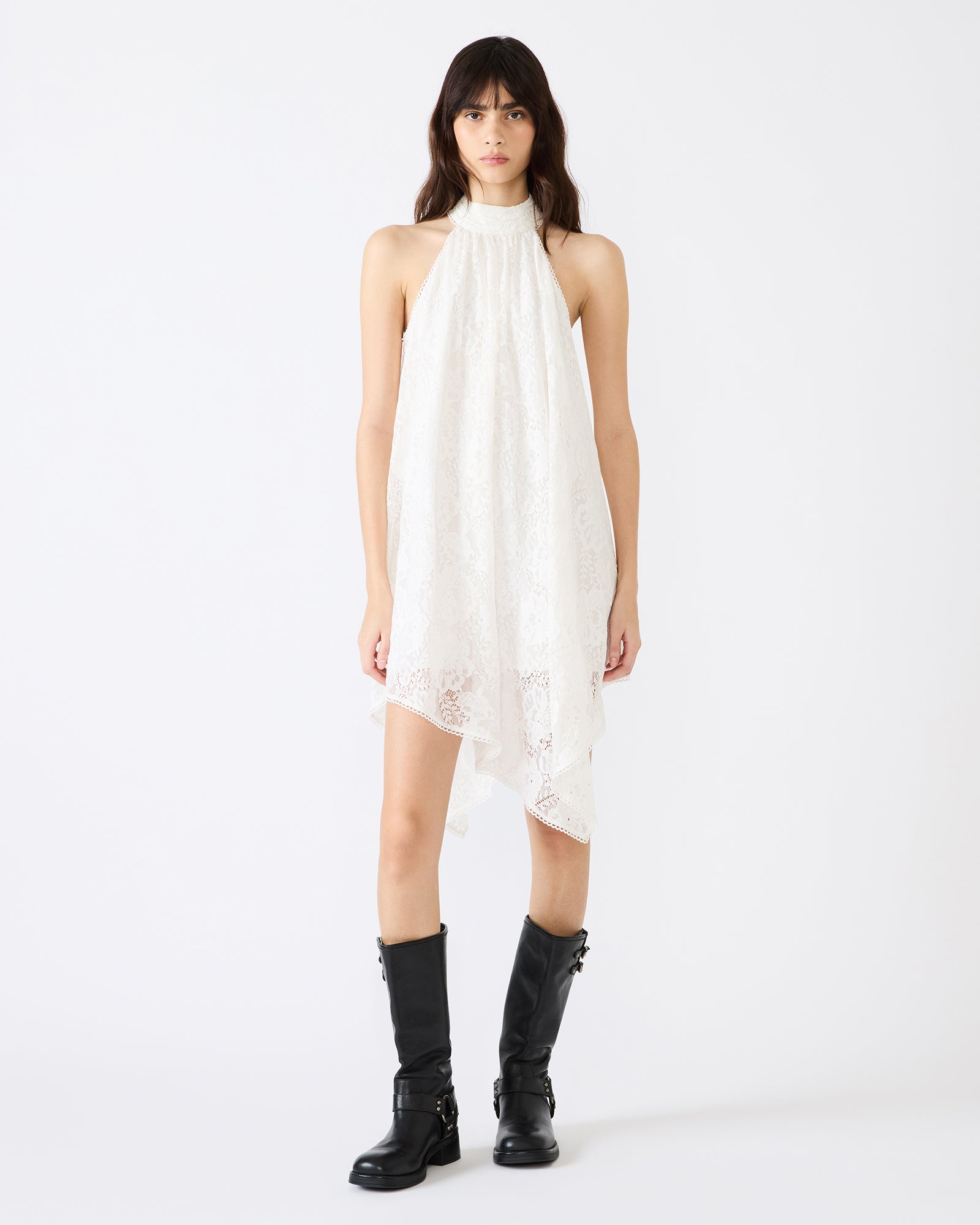 SANDER DRESS CREAM
